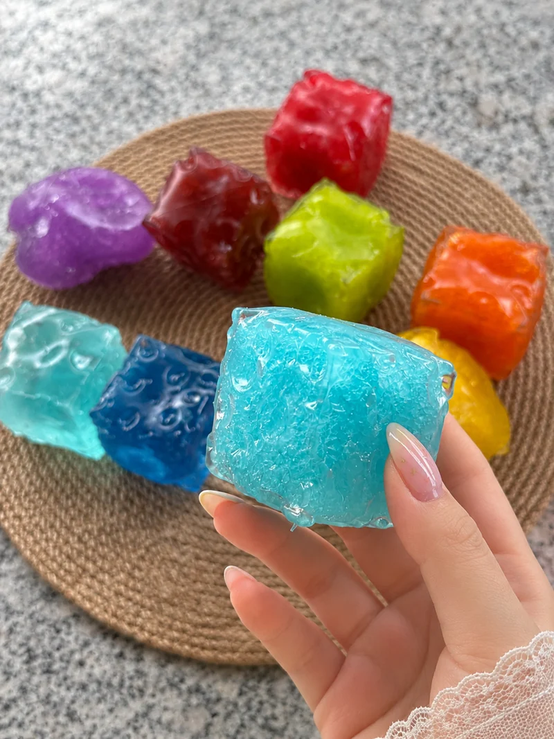 Slushy Cheese Squishy (Zero bounce-back) Squish Fidget Toy