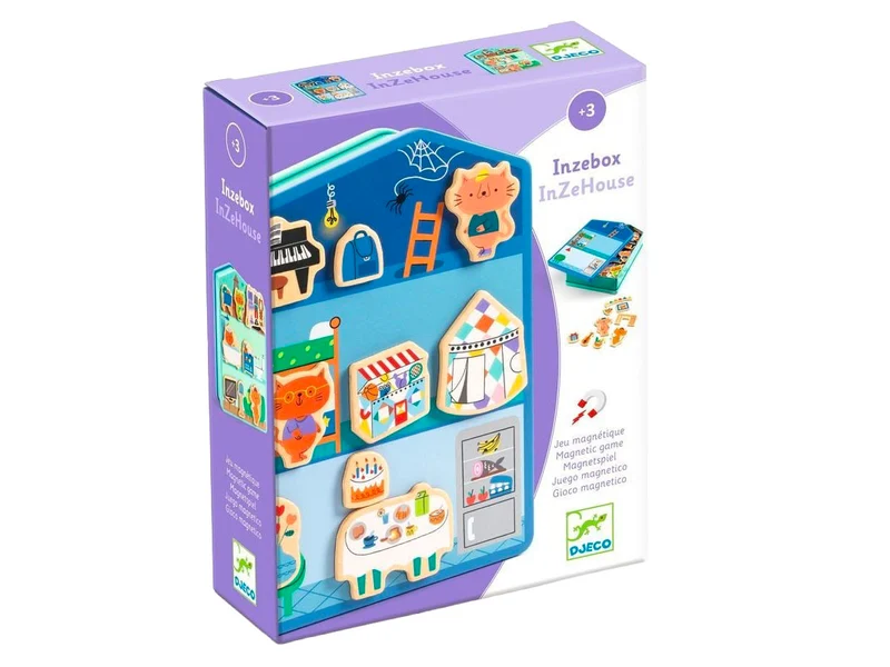 Coffret Maison miniature aimanté InZeHouse -Djeco