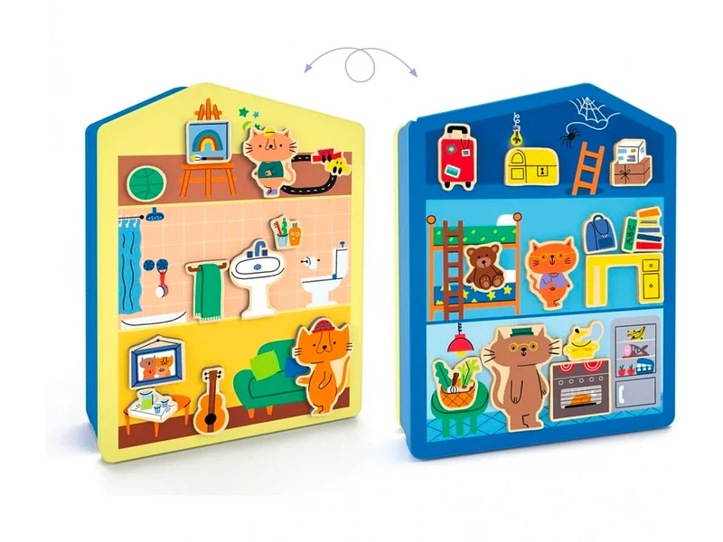Coffret Maison miniature aimanté InZeHouse -Djeco