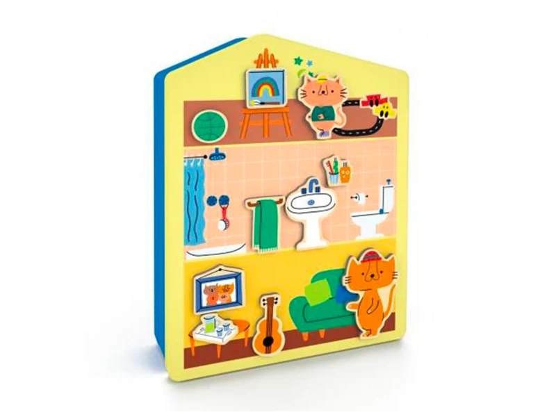 Coffret Maison miniature aimanté InZeHouse -Djeco