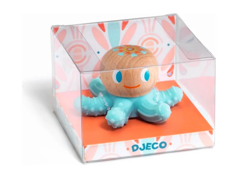 Jouet de dentition pieuvre BabySquidi - Djeco
