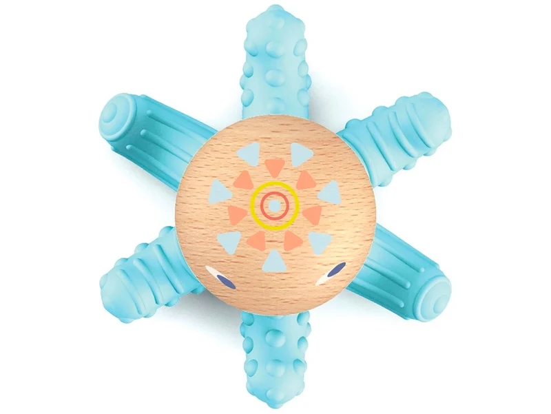 Jouet de dentition pieuvre BabySquidi - Djeco