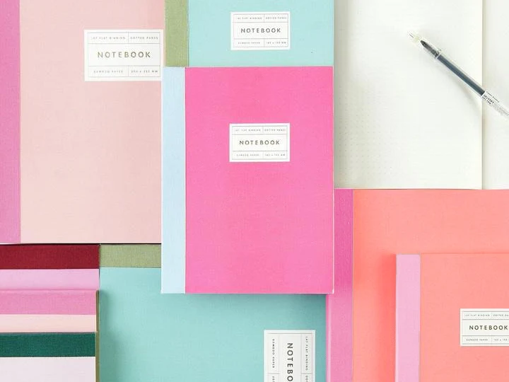 Carnet de notes Rico Design A5 Rose fluo - 80 pages