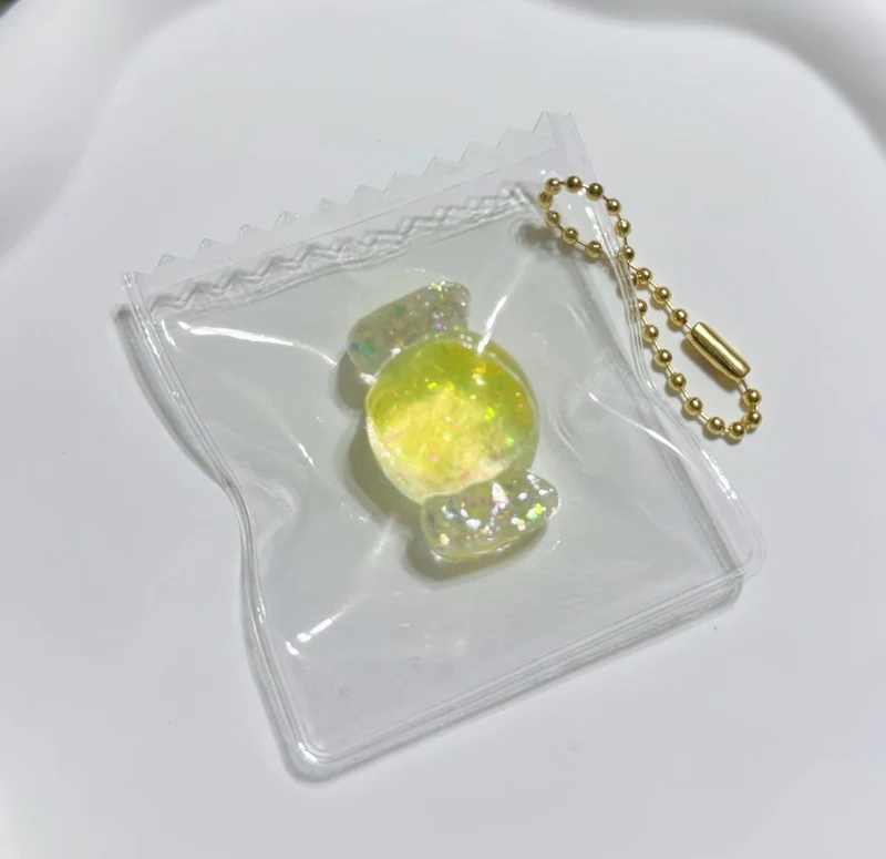 Little Fruit Candy Squishy Keychain Fidget Toy