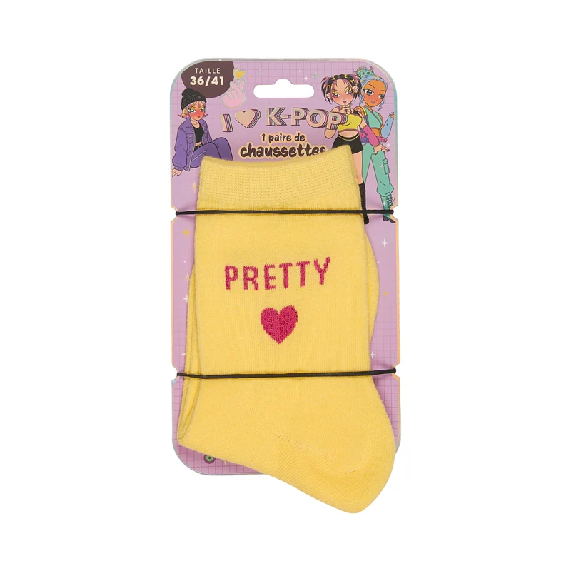 CHAUSSETTES KPOP PRETTY 36-41