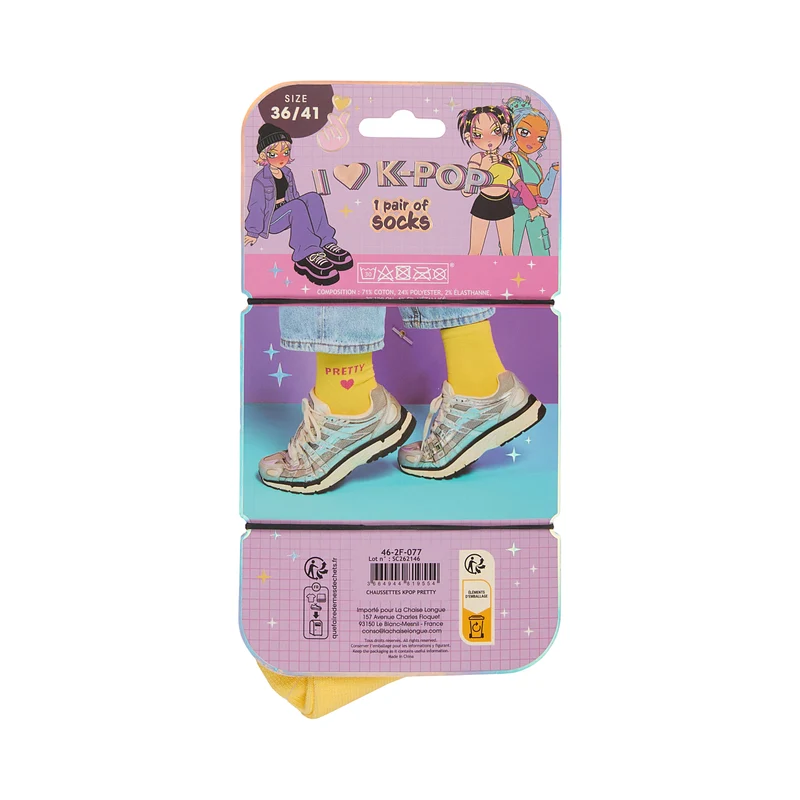 CHAUSSETTES KPOP PRETTY 36-41
