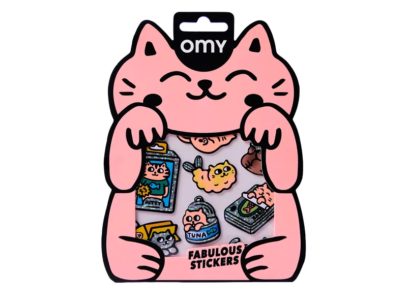 Fabulous Stickers Big - Kitty - OMY