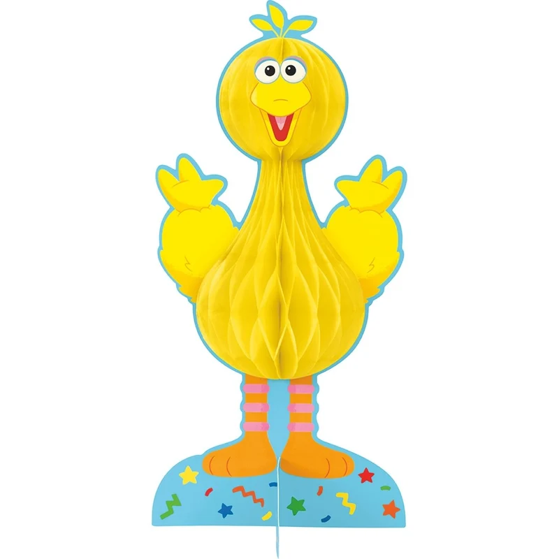 Sesame Street Birthday Party Honeycomb Paper Centerpiece, 1 Count