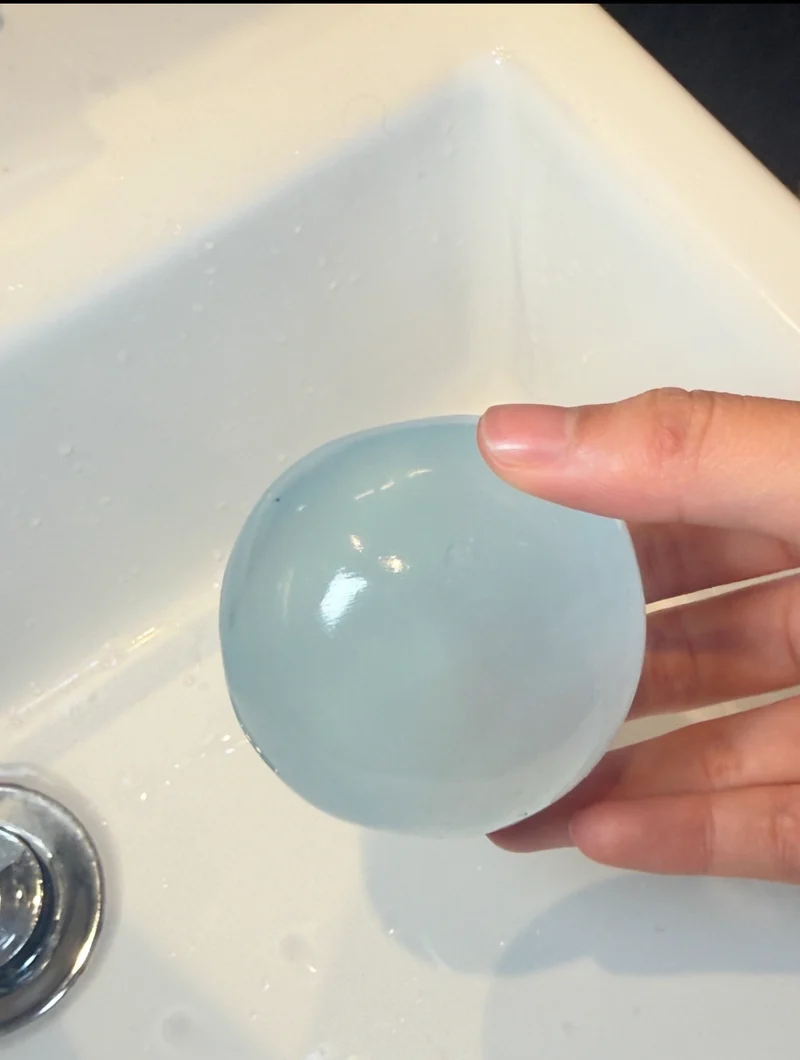 Ocean Blue Coconut Oil Squishy Fidget Toy(Medium Strength)