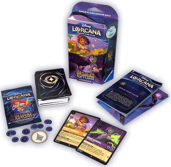 Disney Lorcana Ursula Returns Decks (Madrigal/Bruno) - Le retour D'Ursula Decks