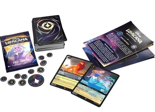 Disney Lorcana The First Chapter Sapphire & Steel Starter Deck - Premier Chapitre Deck de démarrage Saphir et Acier
