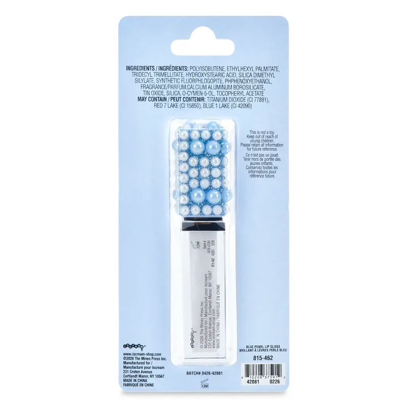 Blue Pearl Lip Gloss by Iscream
