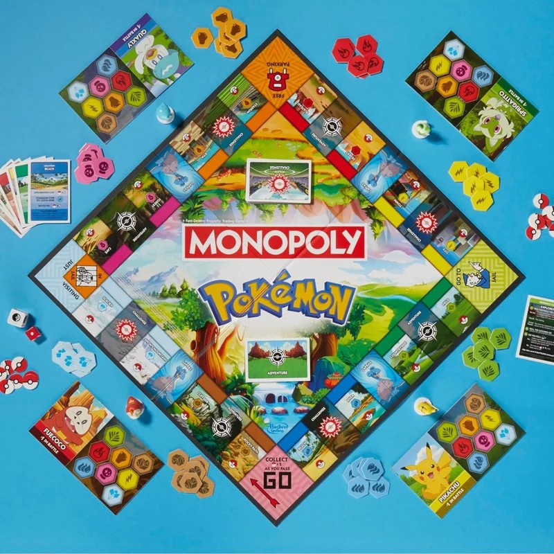 Monopoly Pokémon Board Game, 1 Count