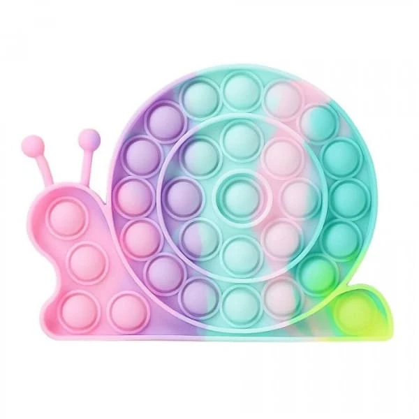 Pop It Escargot: Jouet Anti-Stress en Forme d'Escargot