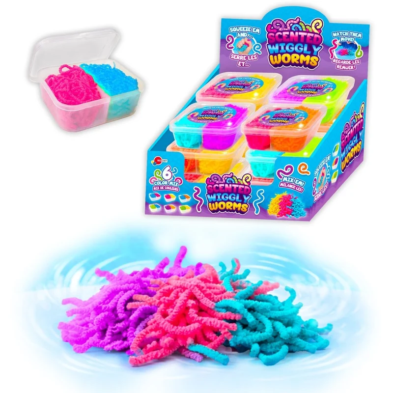 Scented Wiggly Worms Sensory Toy, Assortment, 1 Count