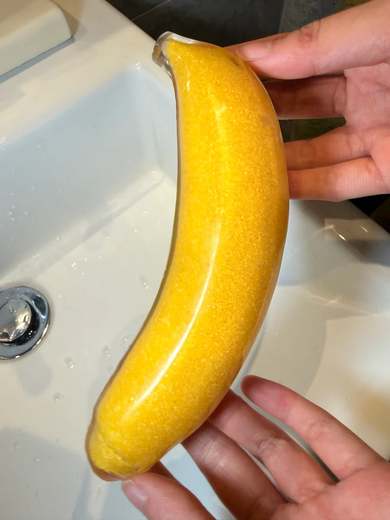 Banana Slushy (Zero bounce-back) Squishy Fidget Toy