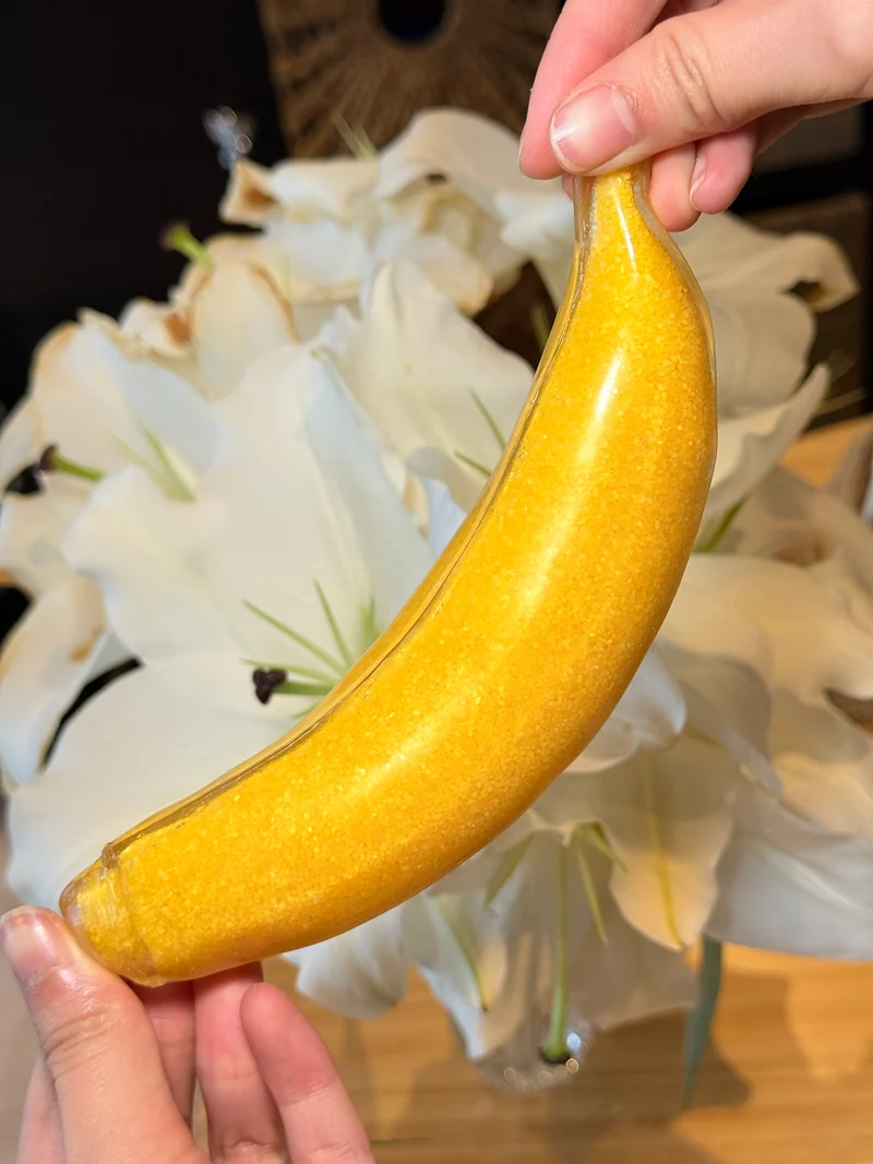 Banana Slushy (Zero bounce-back) Squishy Fidget Toy
