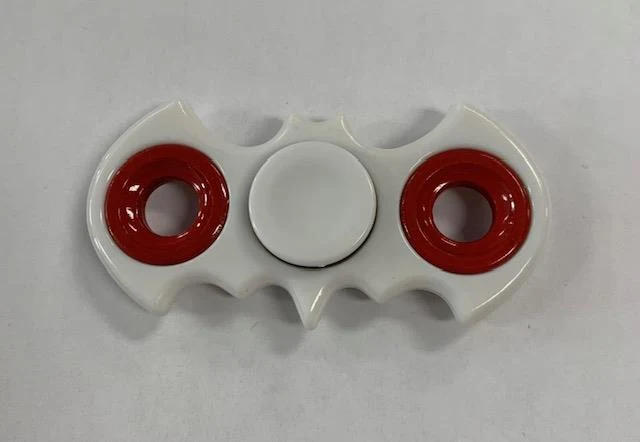 Fidget Spinner DC Batman (White/Red - Blanc/Rouge)