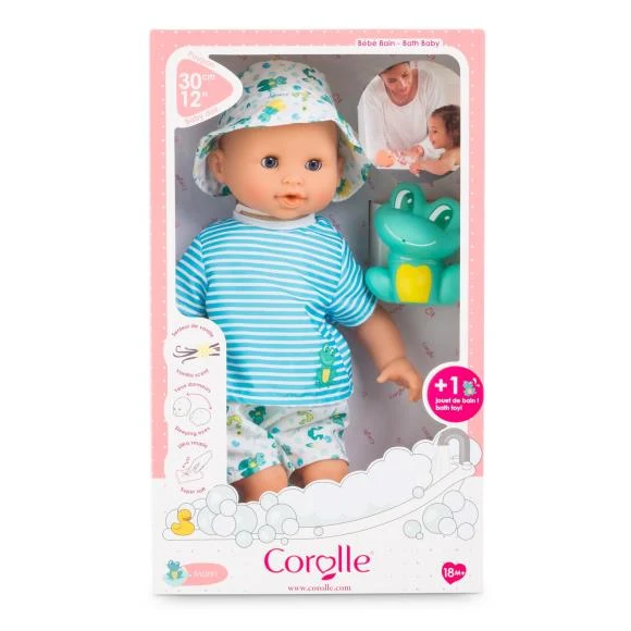 Corolle Doll Bebe Bath Marin - Poupée Bain Marin