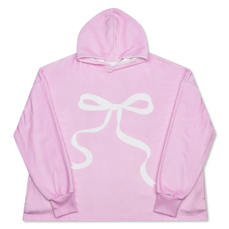 Ribbon Bow Pink Cozy Sweatshirt by Iscream