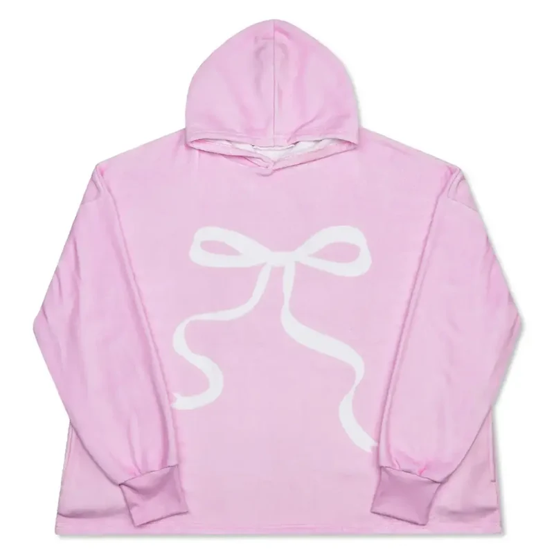 Ribbon Bow Pink Cozy Sweatshirt by Iscream