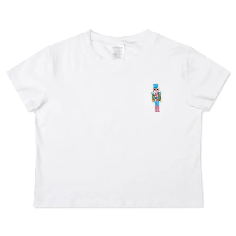Iscream Sweet Nutcracker Embroidered T-Shirt