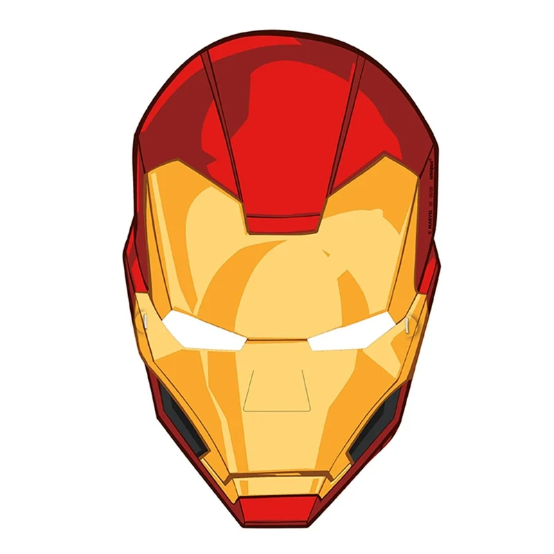 Marvel Avengers Birthday Party Masks, 8 Count