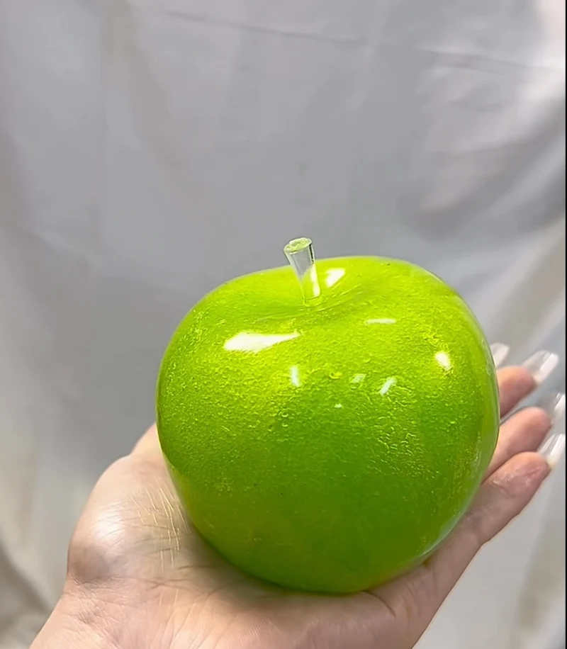 Green Slushy Apple (Zero bounce-back) Squishy Fidget Toy
