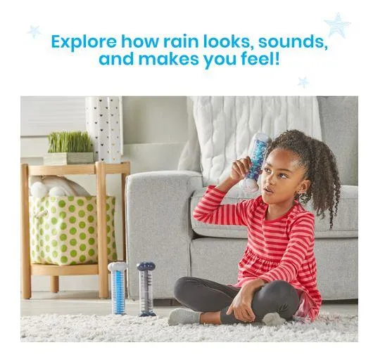 Sounds of Rain Sensory Tubes - Sons de pluie tubes sensoriels
