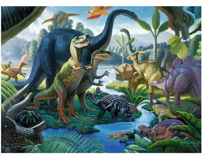 Ravensburger Dinosaur Puzzle (100 pcs)