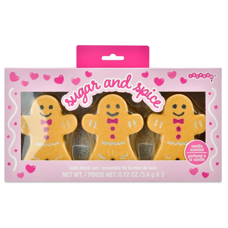 Sugar And Spice Bath Bomb Set by Iscream