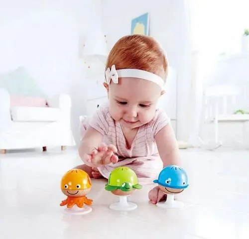 Hape Stay-put Rattle Set - Restez en place, ensemble de hochets