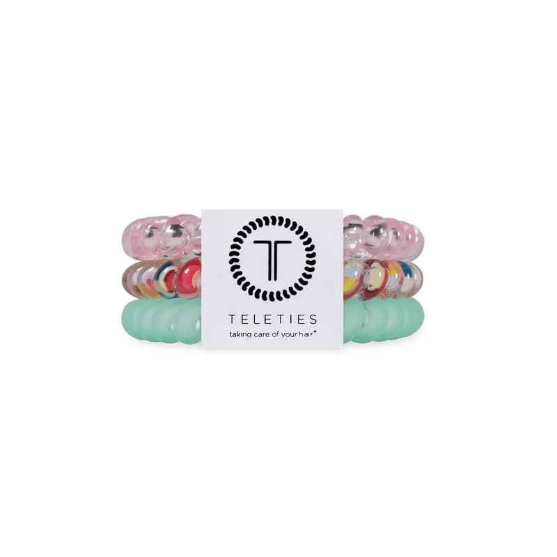 TELETIES Spring Splash Small Hair Ties