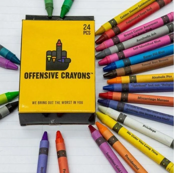 Offensive Crayons -24 pc