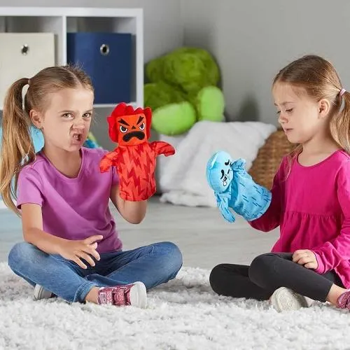 Feelings Family Hand Puppets - Famille des émotions marionnettes à main