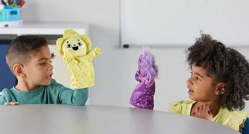 Feelings Family Hand Puppets - Famille des émotions marionnettes à main