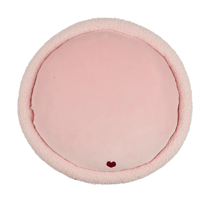PELUCHE MACARON ROSE KAWAII