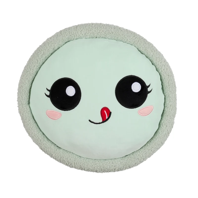 PELUCHE MACARON VERT KAWAII