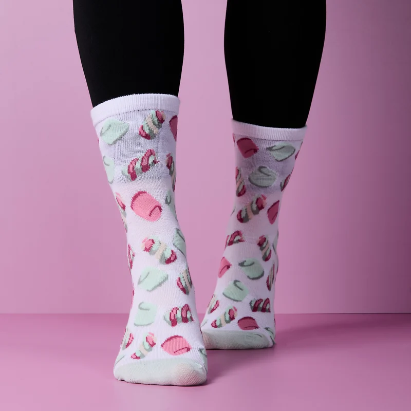 CHAUSSETTES BONBON GUIMAUVE 36-40