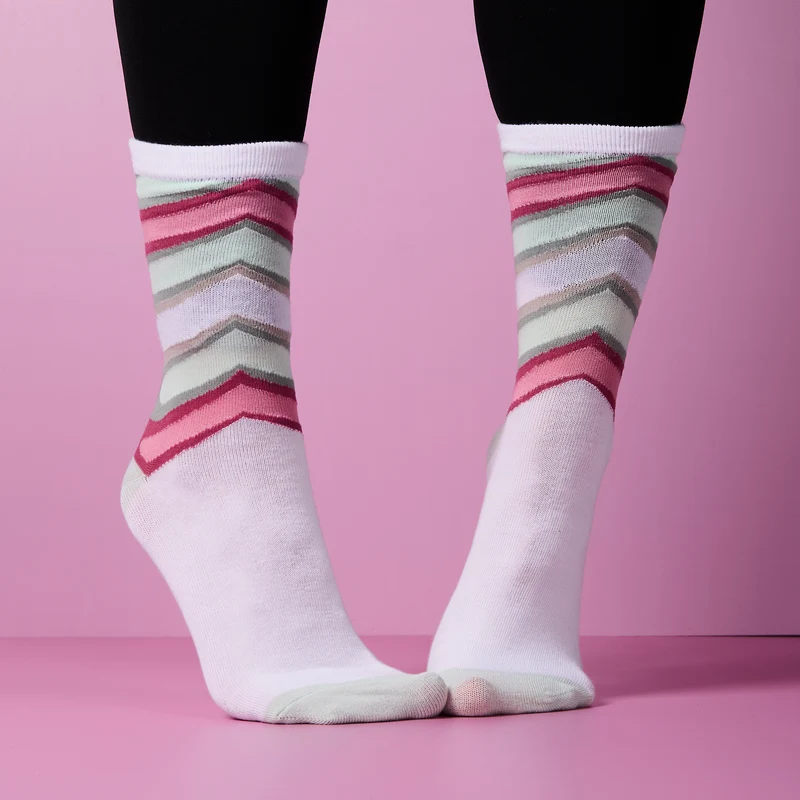 CHAUSSETTES BONBON GUIMAUVE 36-40