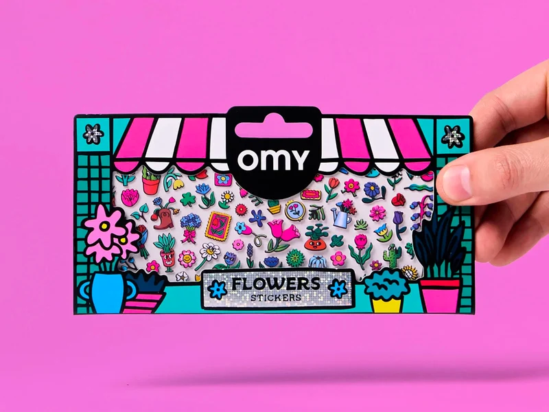 Fabulous Stickers Boutique - Flower Shop - OMY