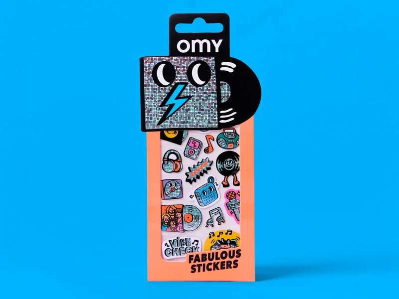 Fabulous Stickers Iconic - Music - OMY