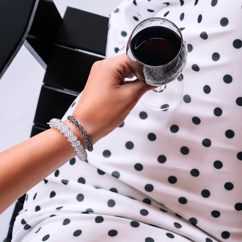 TELETIES Polka Dot Party Small Hair Ties