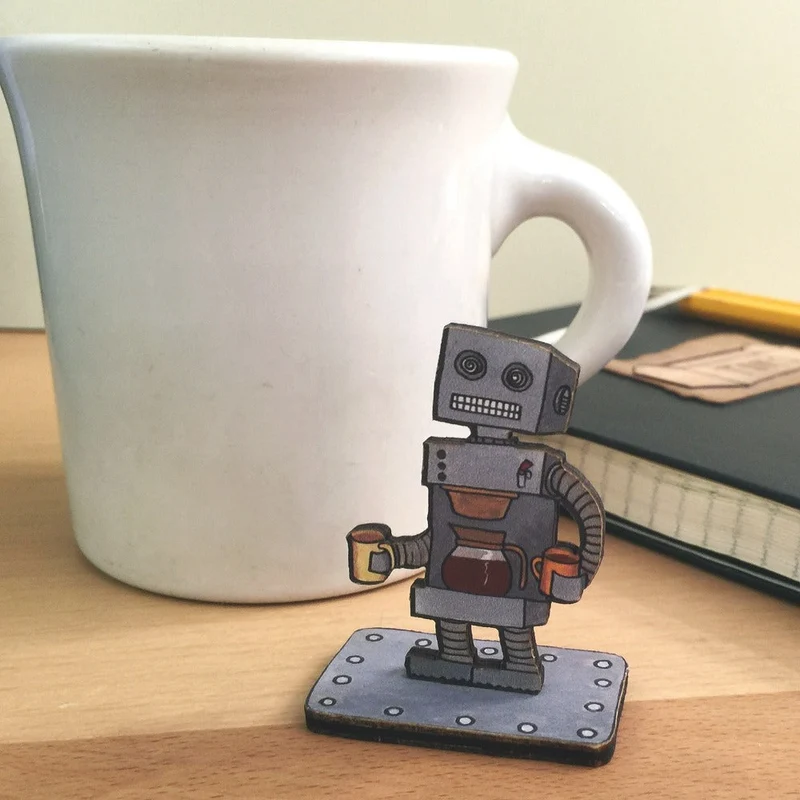 Office Drone Action Figure