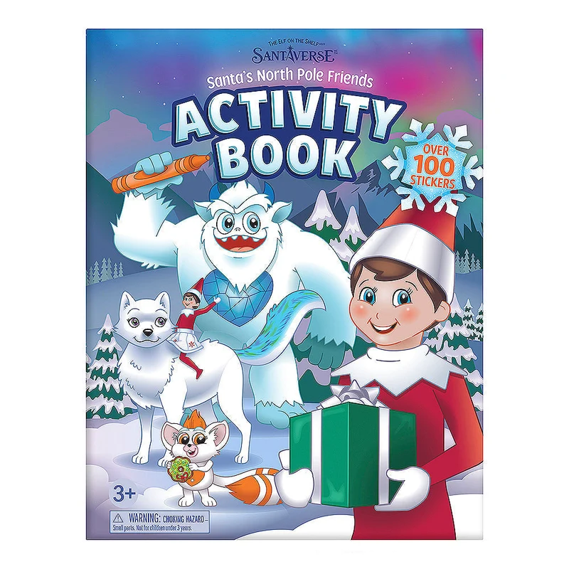 The Elf on the Shelf Santa's North Pole Friends Activity Book