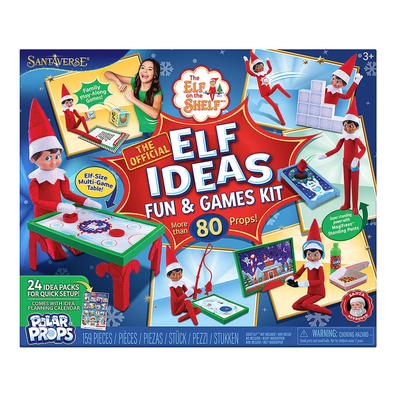 The Elf on the Shelf Polar Props Fun & Games Kit