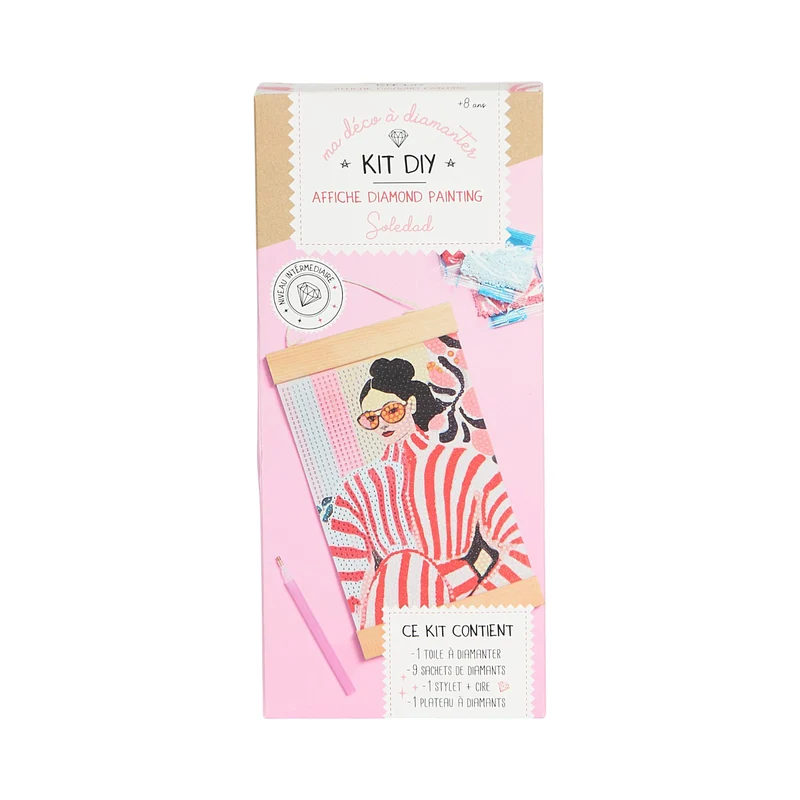 KIT DIY DIAMOND PAINTING AFFICHE SOLEDAD