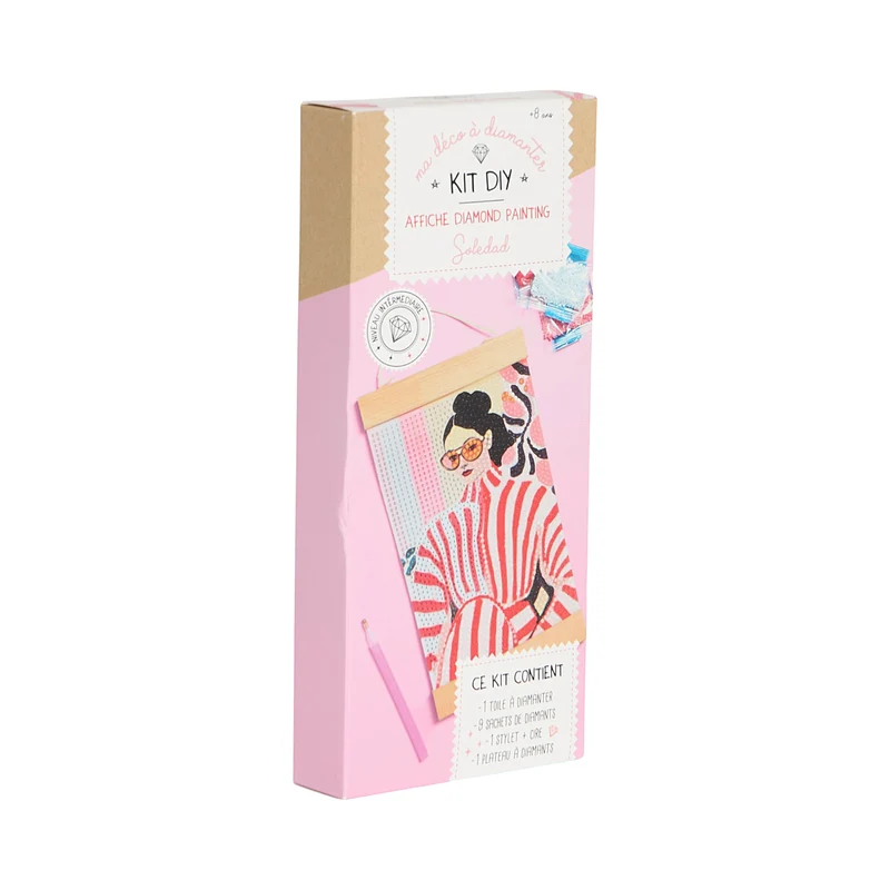 KIT DIY DIAMOND PAINTING AFFICHE SOLEDAD