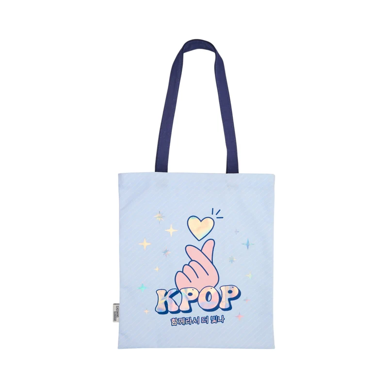 TOTE BAG KPOP FINGER HEART