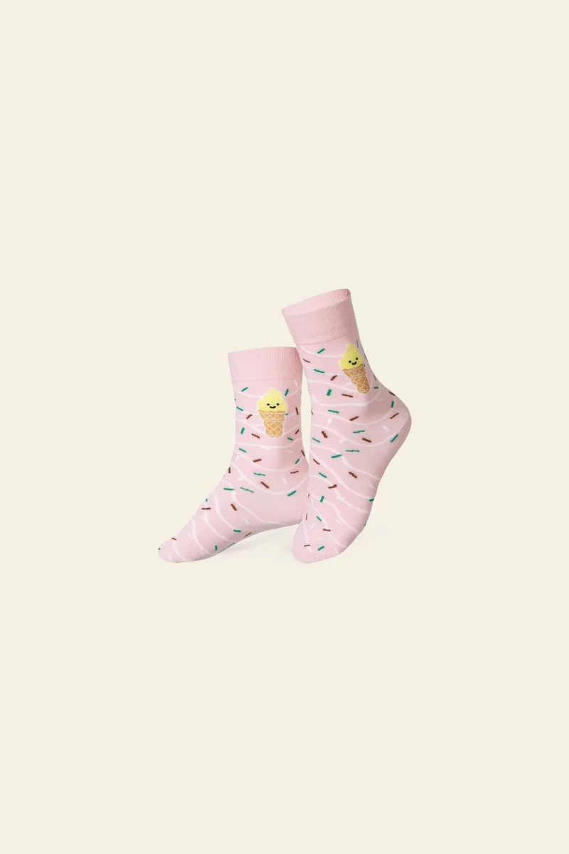 Eat My Socks Kids Yummy Cone Socks